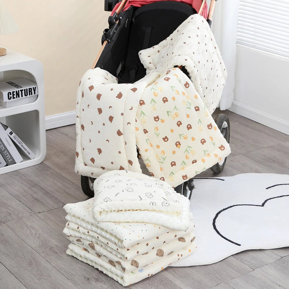 Newborn Baby Stroller Seat Cushion, Baby Soft Mattress, Children's Stroller Car Seat Cushion, Children's Stroller Accessories, Baby Holiday Gift