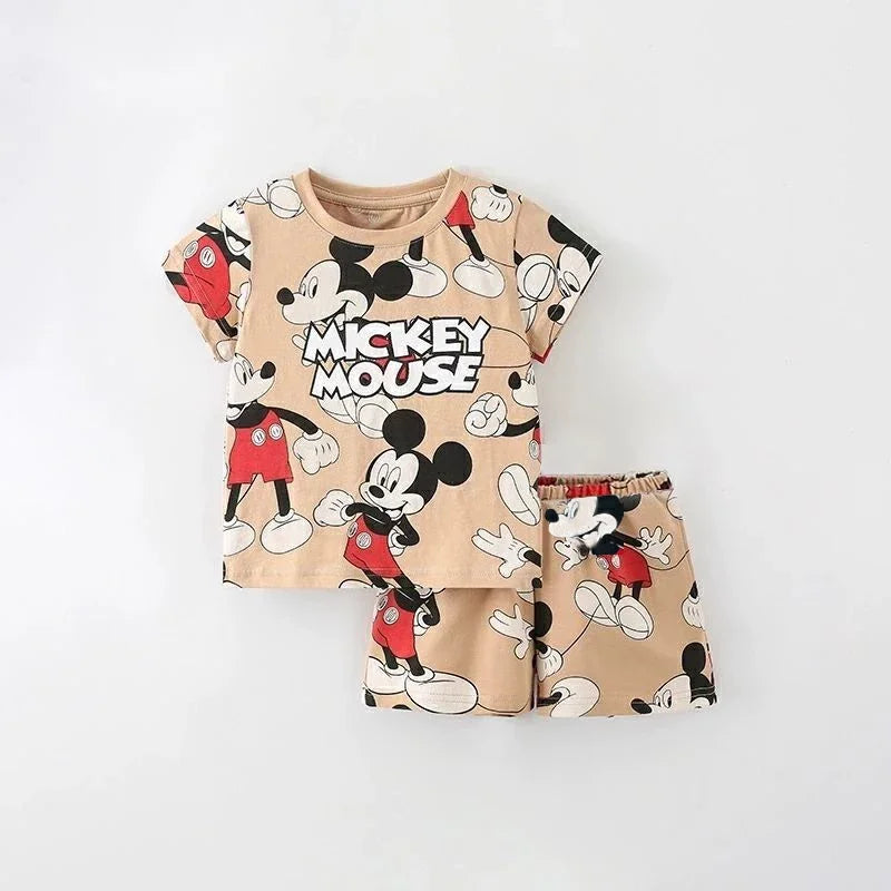 Kids 2-Piece Summer Set - T-Shirt & Shorts Outfit - MamaNest