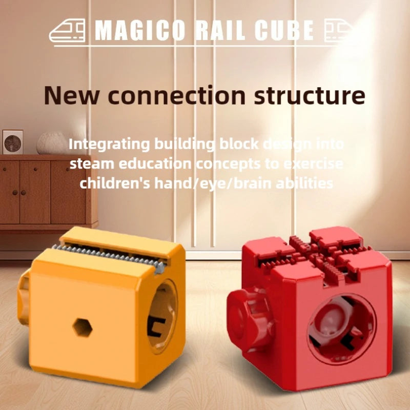 Magic Track Train Set - Electric Building Blocks Educational Toy - MamaNest