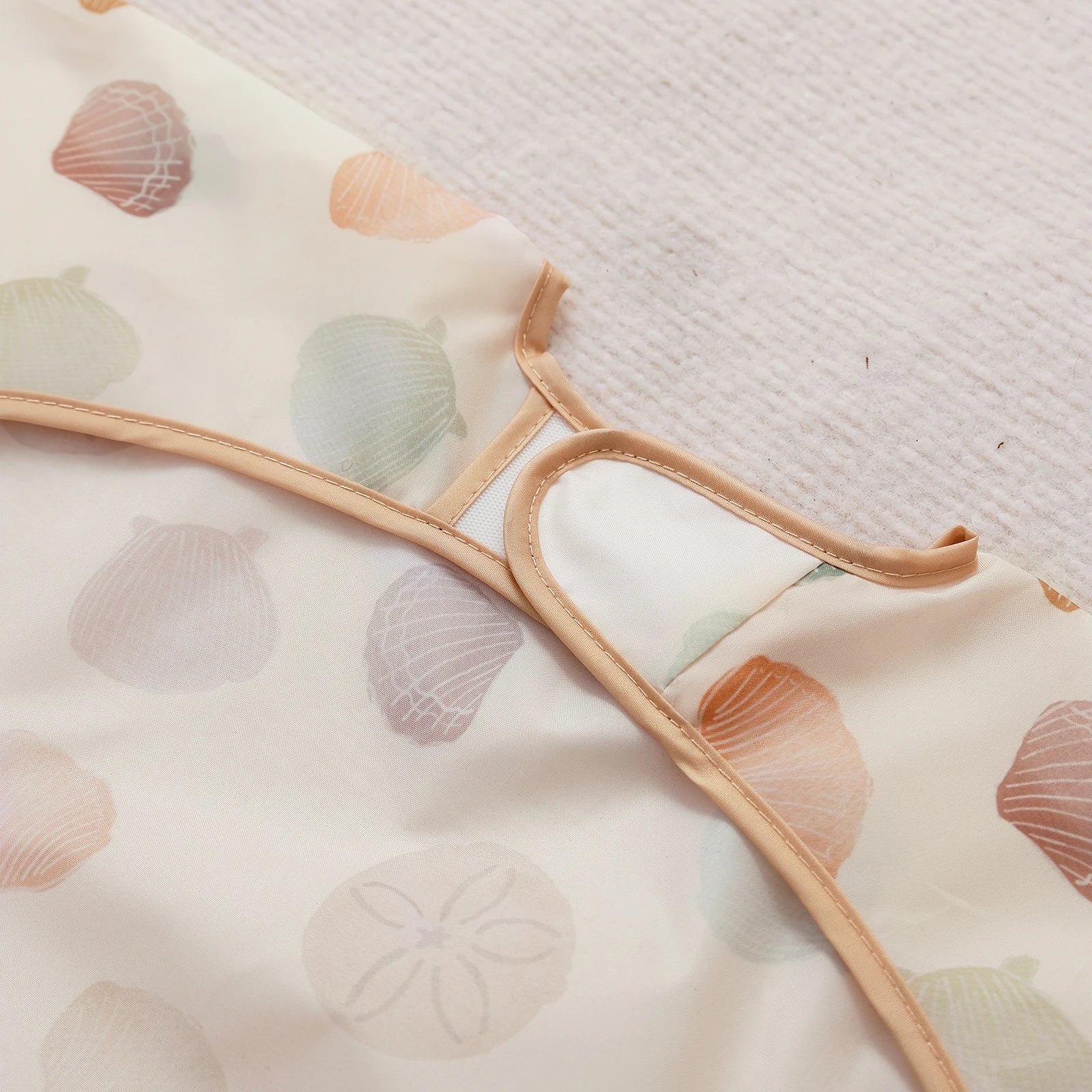 Waterproof Baby Bib with Long Sleeves - Full Coverage Feeding Apron - MamaNest