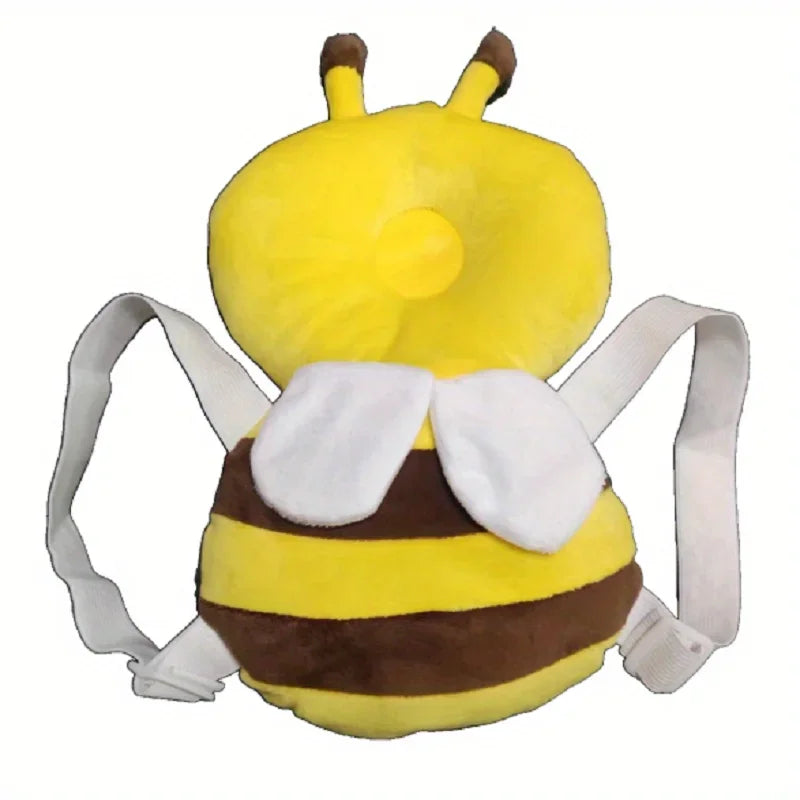 Baby Head Protection Pillow - Bee Backpack Safety Cushion