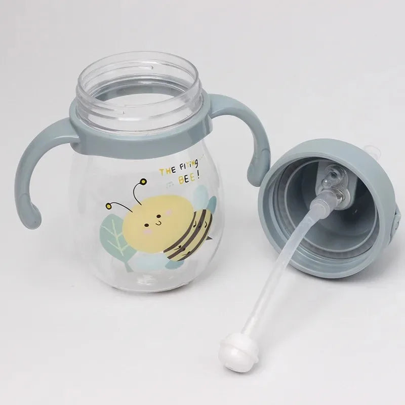 Baby Sippy Cup with Weighted Straw - Anti-Choke Design