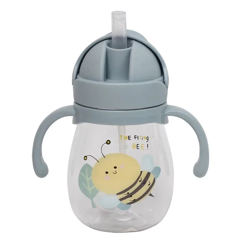 Baby Sippy Cup with Weighted Straw - Anti-Choke Design
