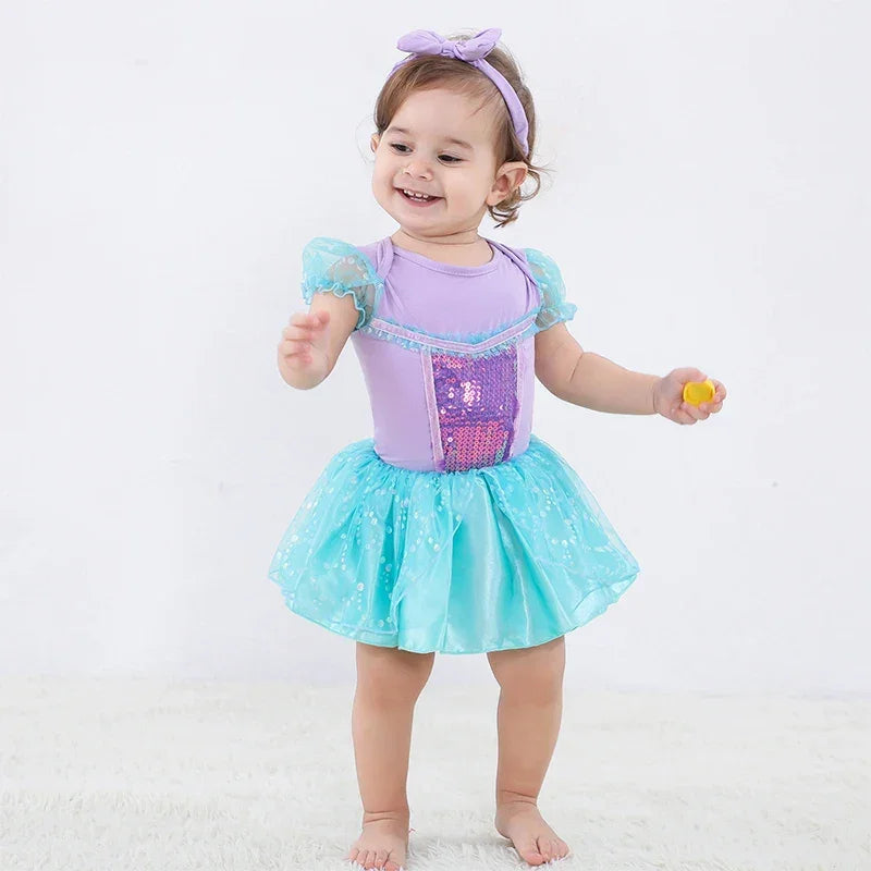 Fairy Princess Baby Romper with Tutu - 1st Birthday Dress - MamaNest