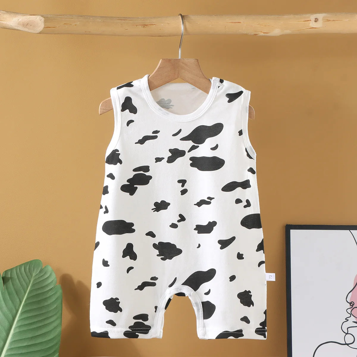 Cotton Baby Crawling Romper - Soft Lightweight Homewear 1-20M - MamaNest