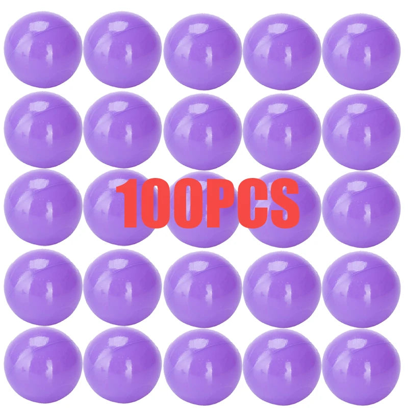 100 Piece Colourful Ball Pit Balls - Baby Play Balls - MamaNest
