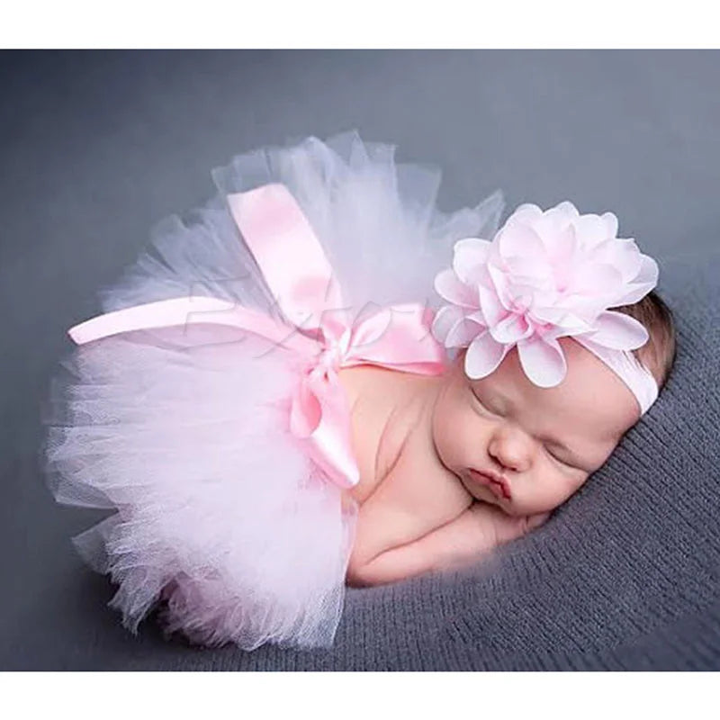 Newborn Baby Girl Tutu Dress - Princess Party Outfit & Photo Prop - MamaNest