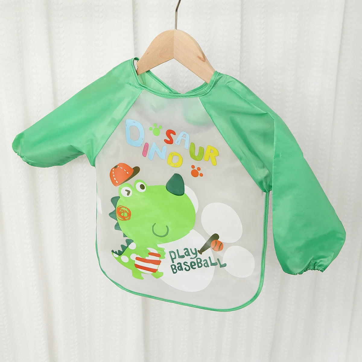 Waterproof EVA Long Sleeve Baby Bib - MamaNest