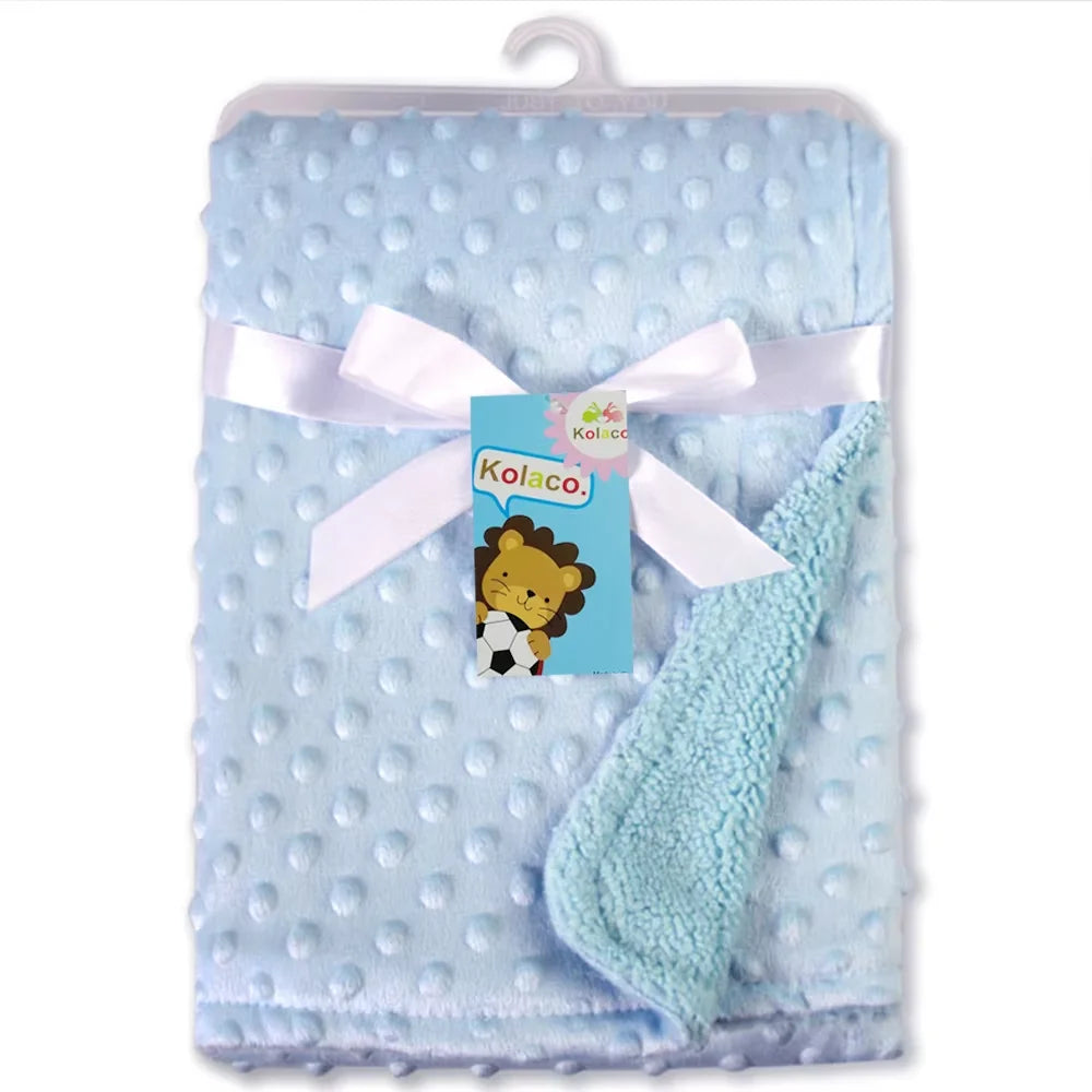 Baby Swaddle Blanket - Soft Fleece Thermal Wrap for Newborns - MamaNest
