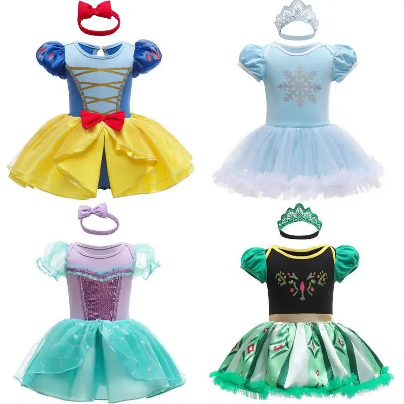 Fairy Princess Baby Romper with Tutu - 1st Birthday Dress - MamaNest