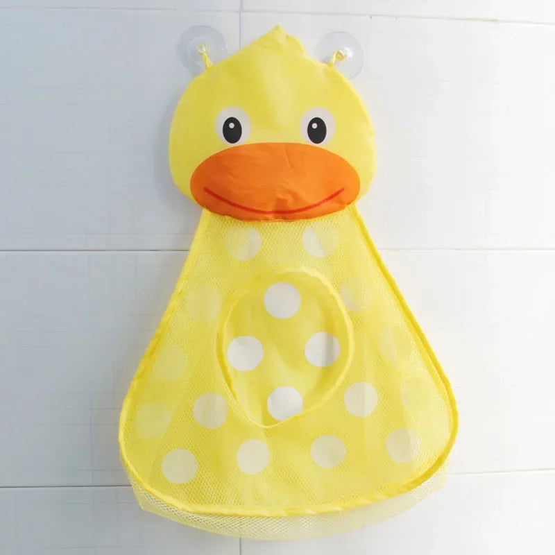 Bath Toy Storage Bag - Mesh Organiser with Suction Cups - MamaNest