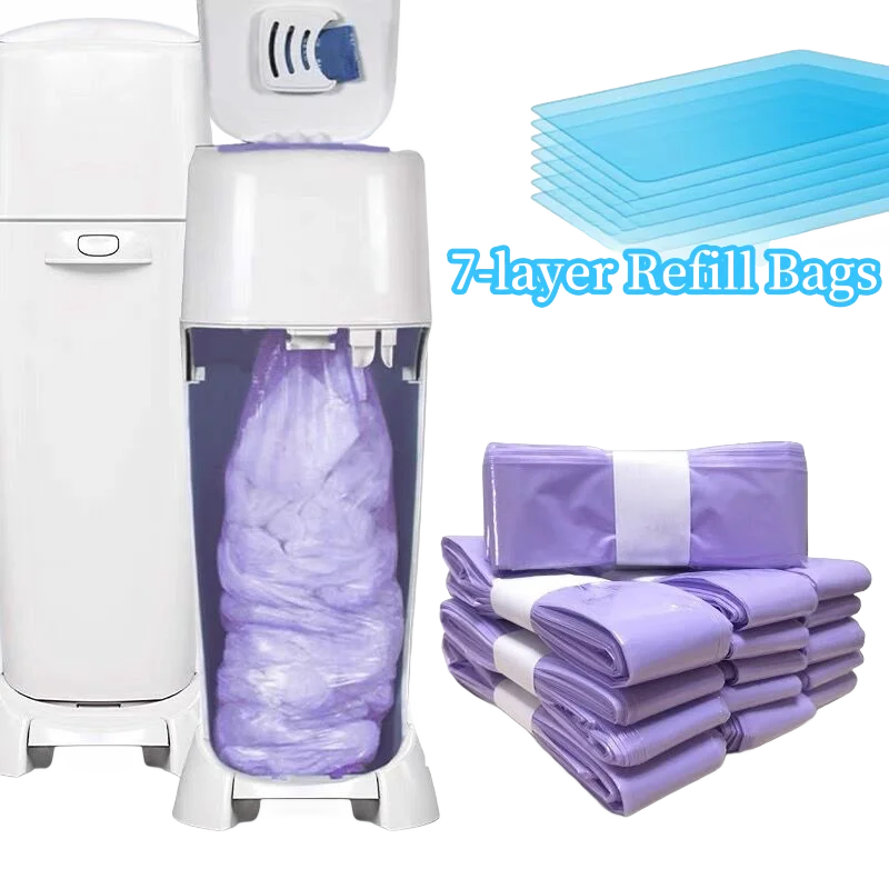 Nappy Bin Refill Bags - Universal Fit for Tommee Tippee & More - MamaNest