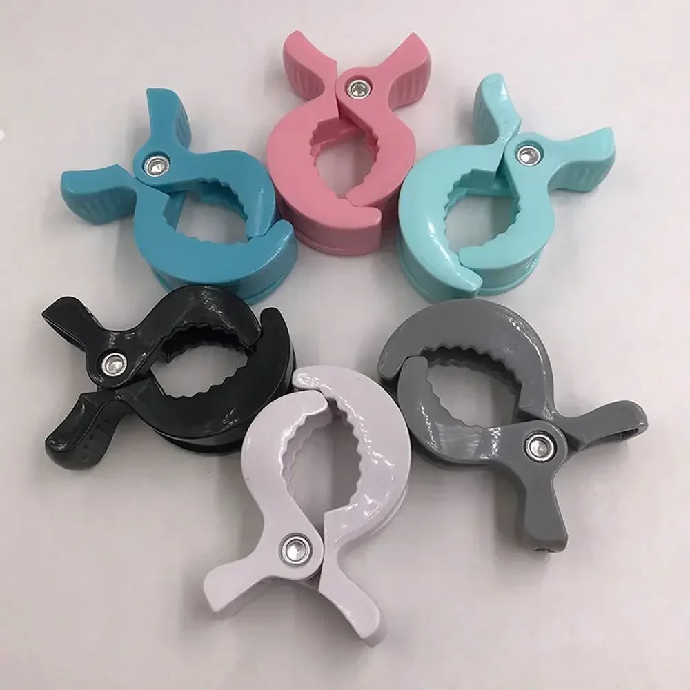 Stroller Clips 2-Pack - Universal Pram Hooks & Pegs - MamaNest