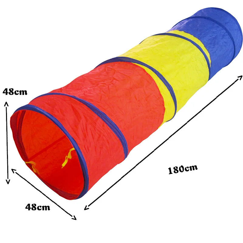 Kids Crawling Tunnel - Portable Play Tube for Indoor & Outdoor - MamaNest