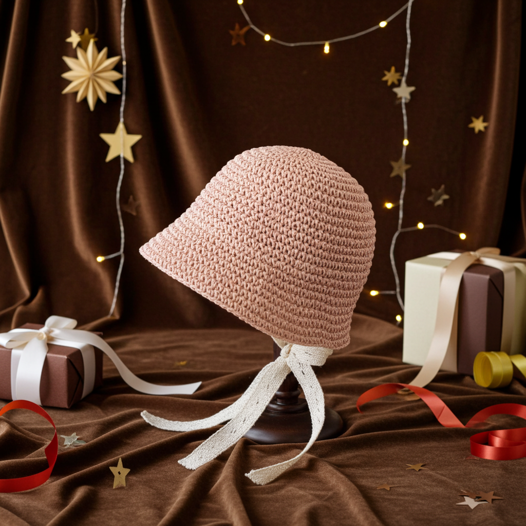 Summer Children’s Lace Straw Hat - MamaNest