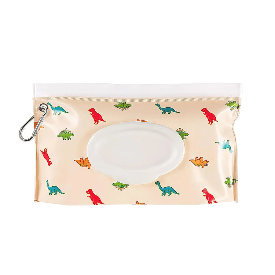 Baby Wet Wipe Pouch - Portable Refillable Wipes Dispenser - MamaNest