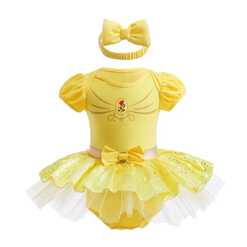 Fairy Princess Baby Romper with Tutu - 1st Birthday Dress - MamaNest