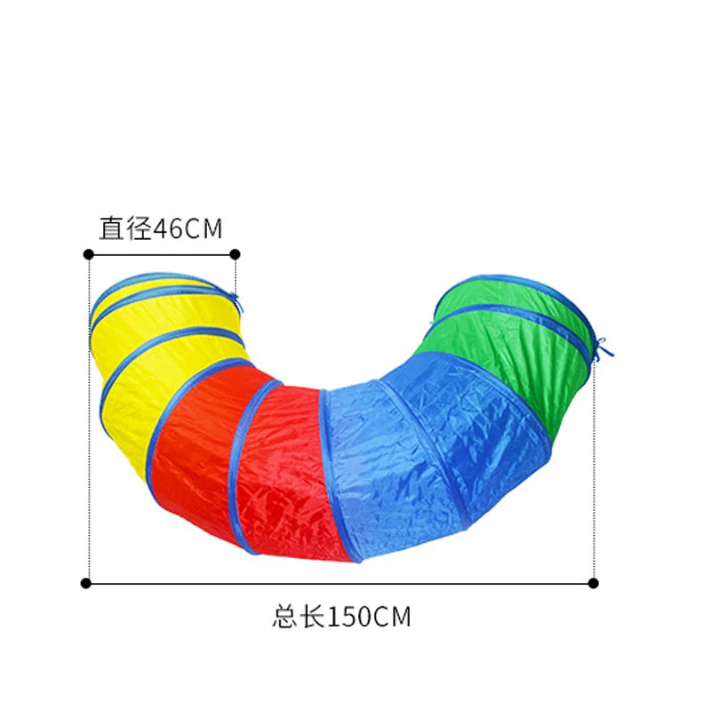 Kids Crawling Tunnel - Portable Play Tube for Indoor & Outdoor - MamaNest