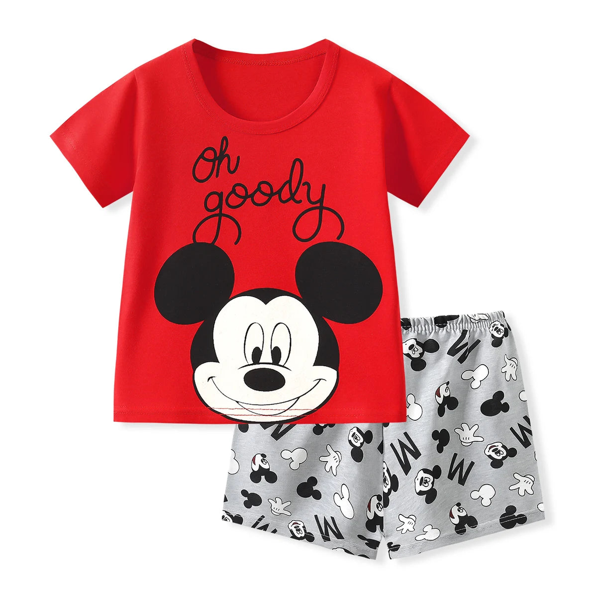 Kids 2-Piece Summer Set - T-Shirt & Shorts Outfit - MamaNest