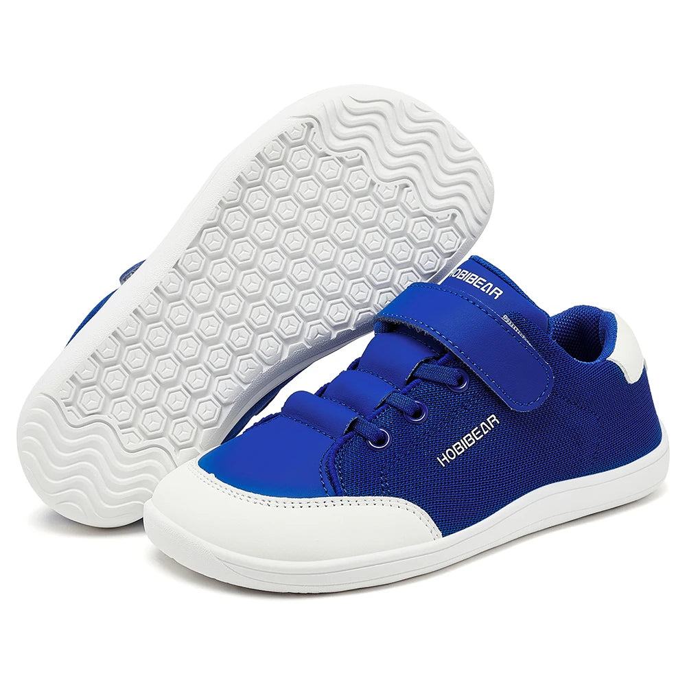 Kids Barefoot Sneakers - Wide Toe Minimalist Shoes - MamaNest