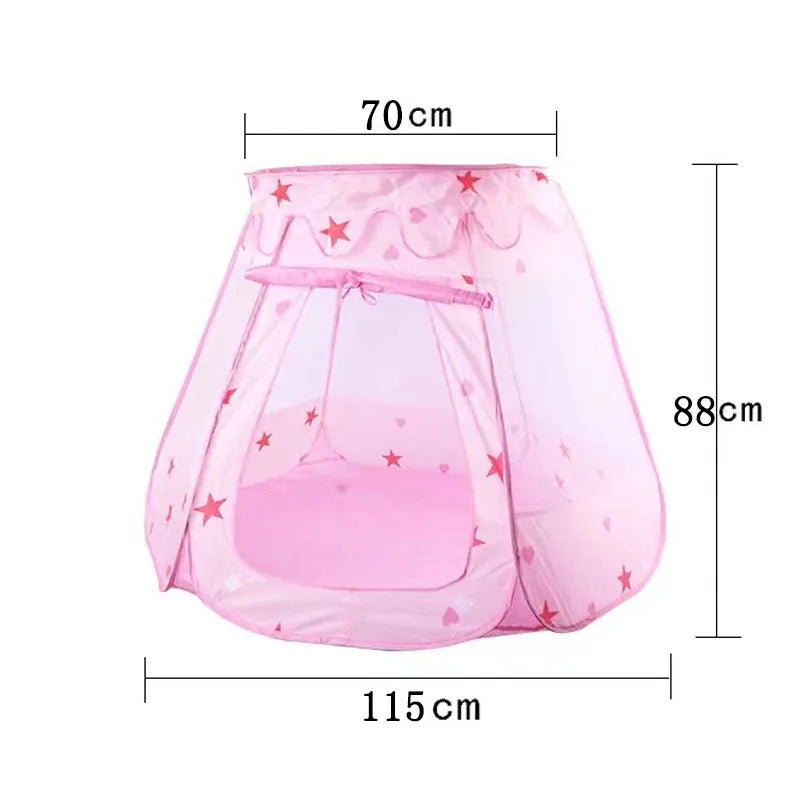 Kids Pop-Up Play Tent with Tunnel - 3-in-1 Playhouse - MamaNest