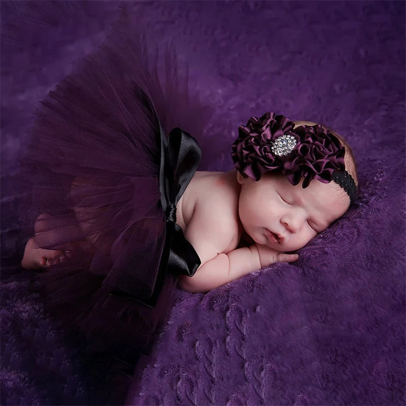 Newborn Baby Girl Tutu Dress - Princess Party Outfit & Photo Prop - MamaNest