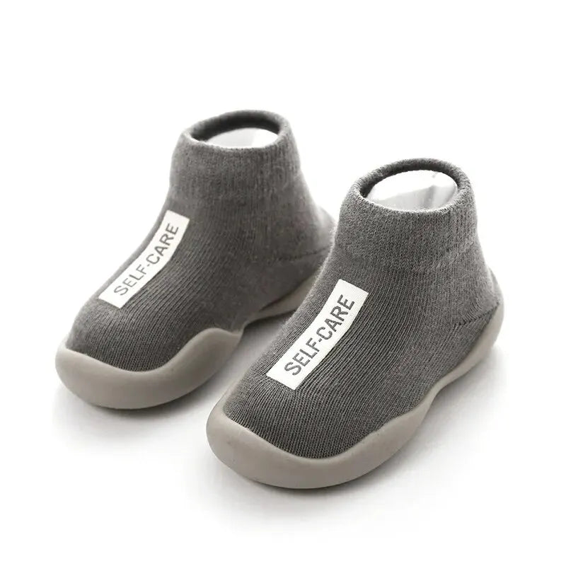 Baby Sock Shoes - Soft Sole Knit Booties for First Walkers - MamaNest