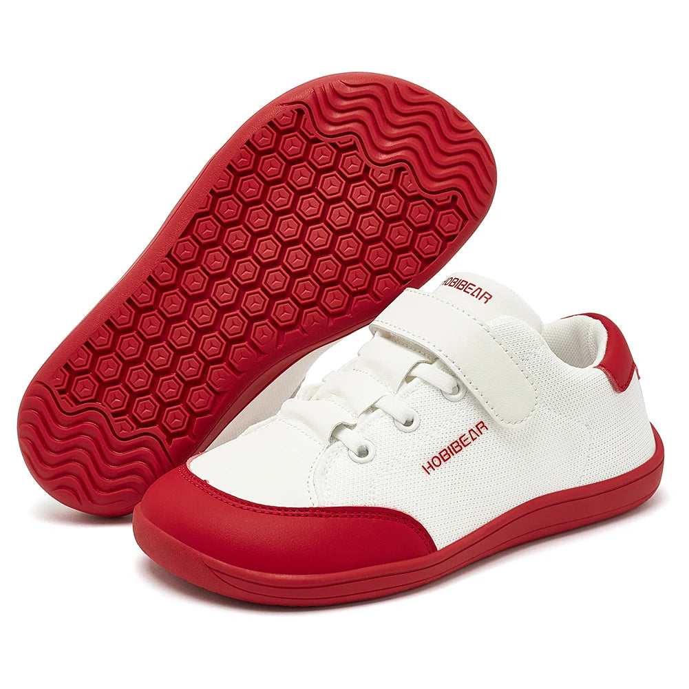 Kids Barefoot Sneakers - Wide Toe Minimalist Shoes - MamaNest