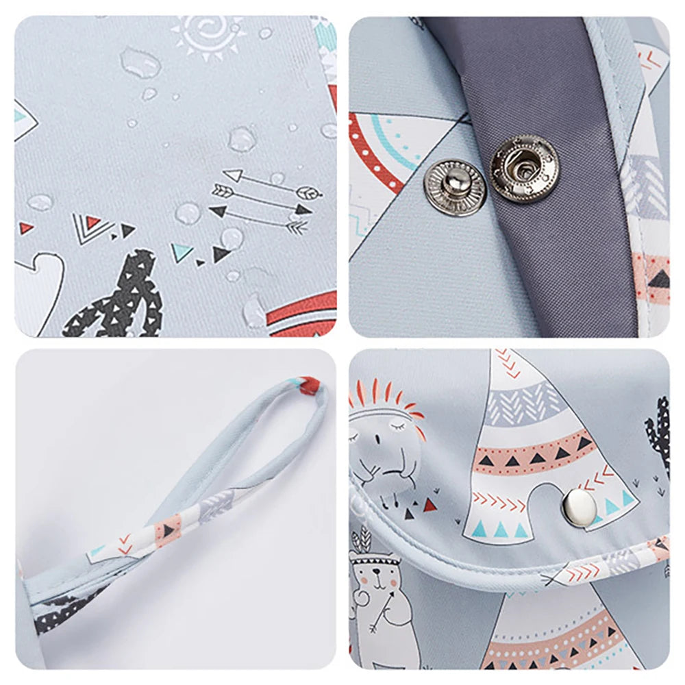 Diaper Bag Organiser - Waterproof Wet/Dry Compartment Pouch - MamaNest