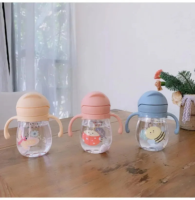Baby Sippy Cup with Weighted Straw - Anti-Choke Design