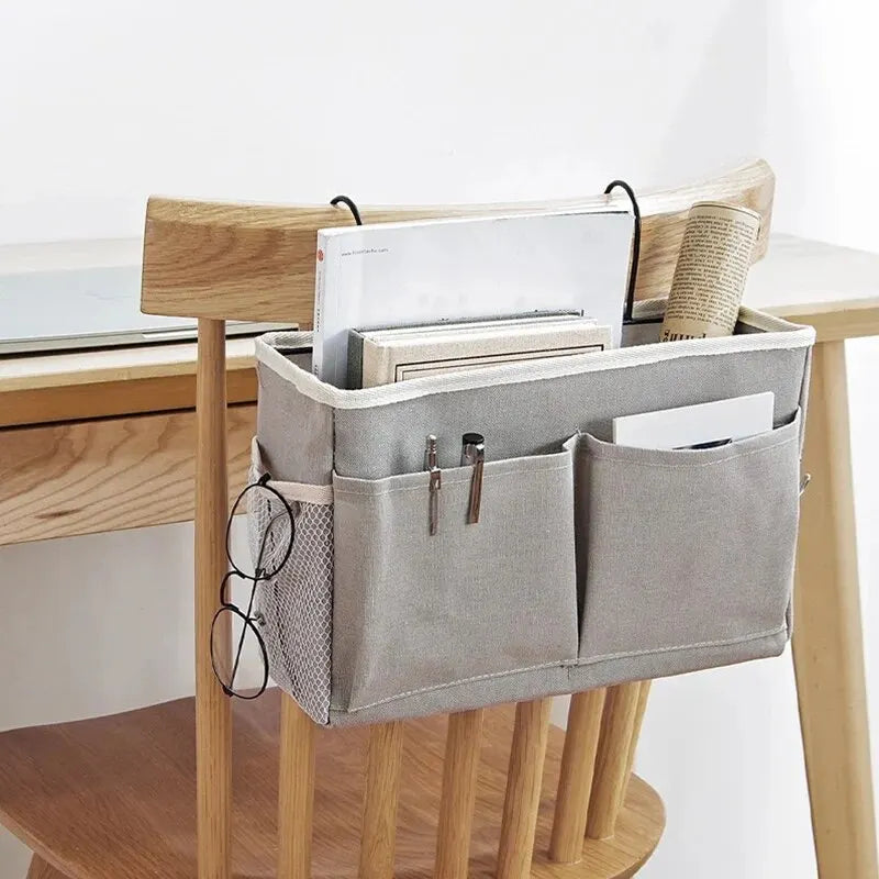 Bedside Hanging Storage Basket - Dorm & Bedroom Organiser - MamaNest