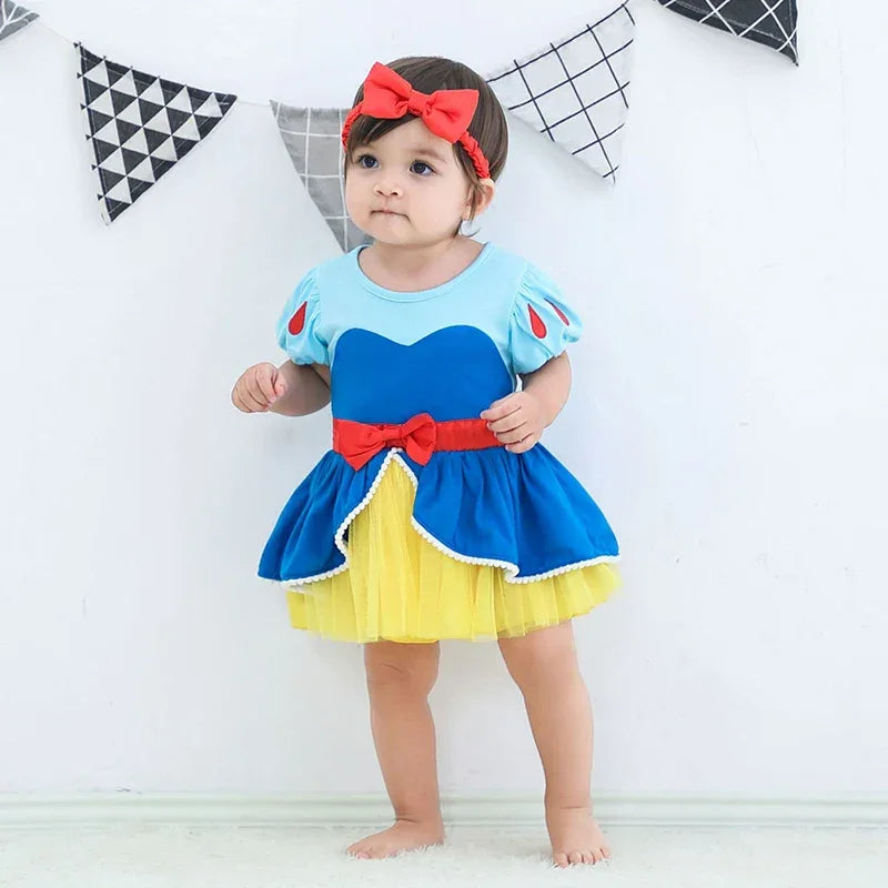 Fairy Princess Baby Romper with Tutu - 1st Birthday Dress - MamaNest