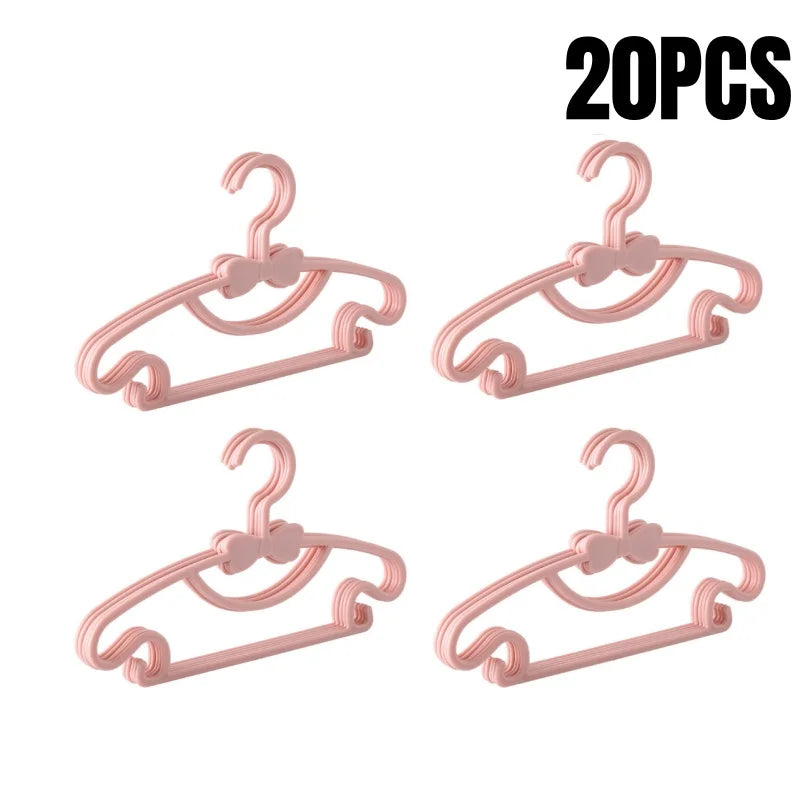 Baby Hangers - Plastic Kids Clothes Hangers for Nursery Storage - MamaNest