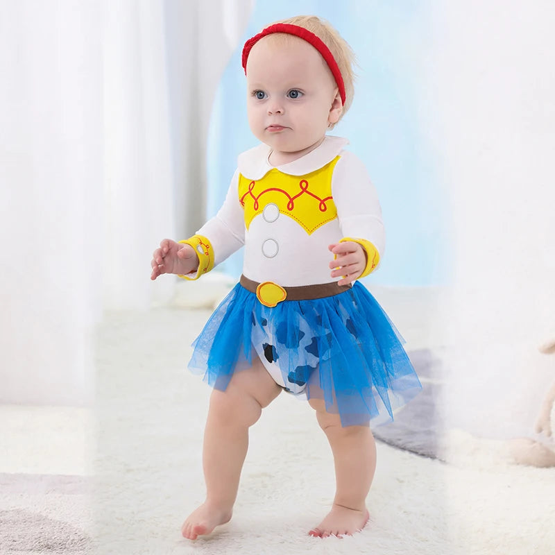 Fairy Princess Baby Romper with Tutu - 1st Birthday Dress - MamaNest