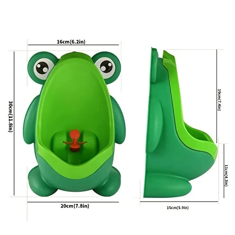 Frog Potty Training Urinal for Boys - Fun Aiming Target - MamaNest