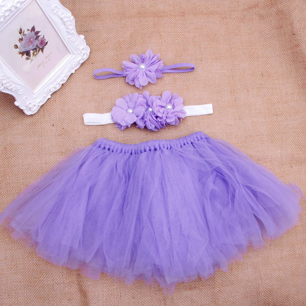 Newborn Baby Girl Tutu Dress - Princess Party Outfit & Photo Prop - MamaNest