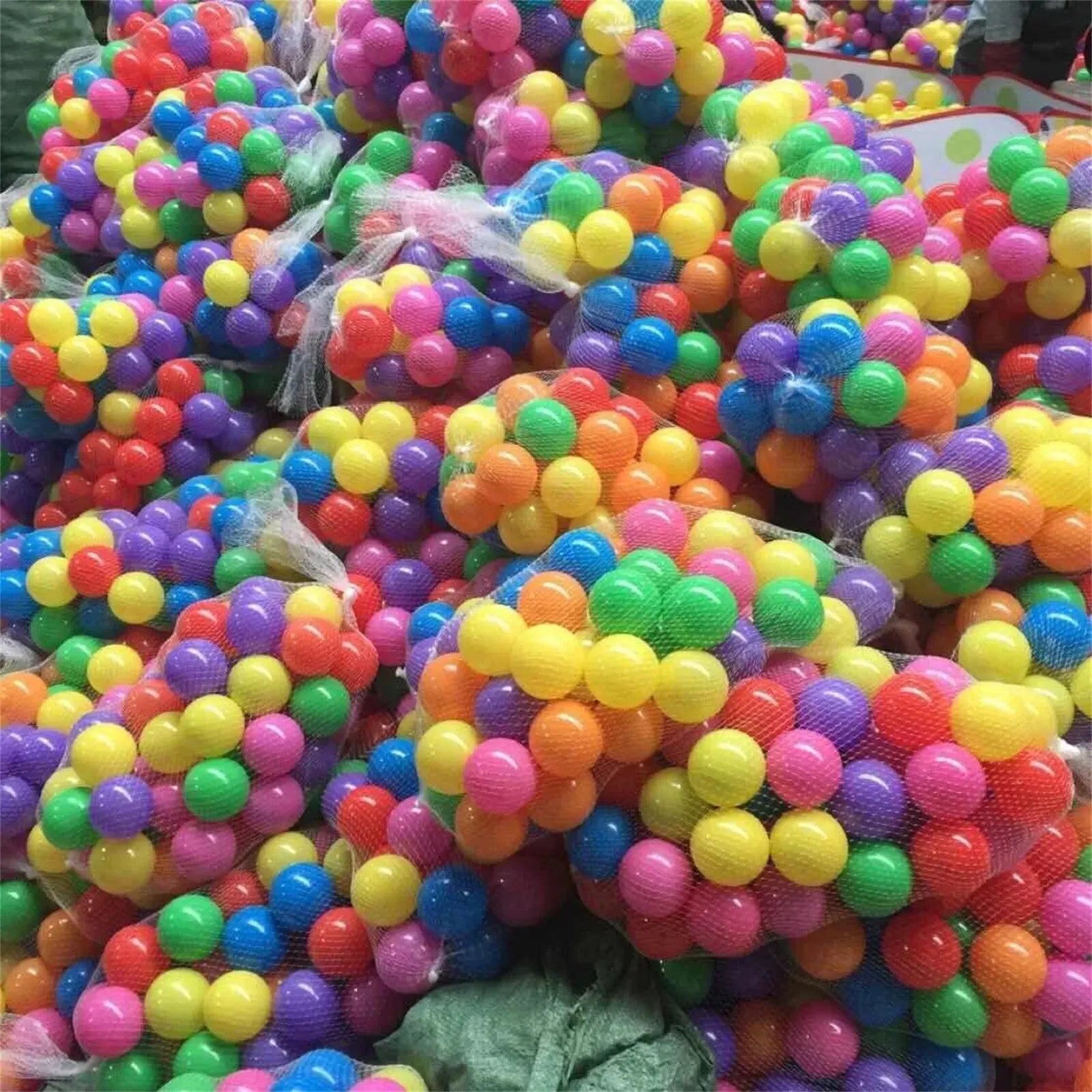100 Piece Colourful Ball Pit Balls - Baby Play Balls - MamaNest