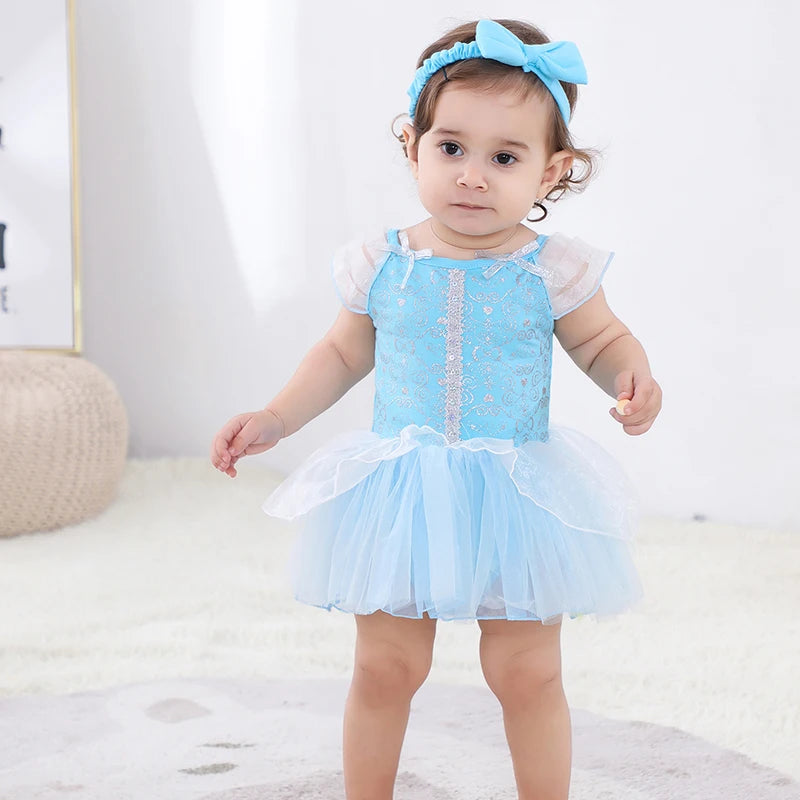 Fairy Princess Baby Romper with Tutu - 1st Birthday Dress - MamaNest