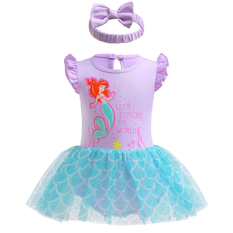 Fairy Princess Baby Romper with Tutu - 1st Birthday Dress - MamaNest