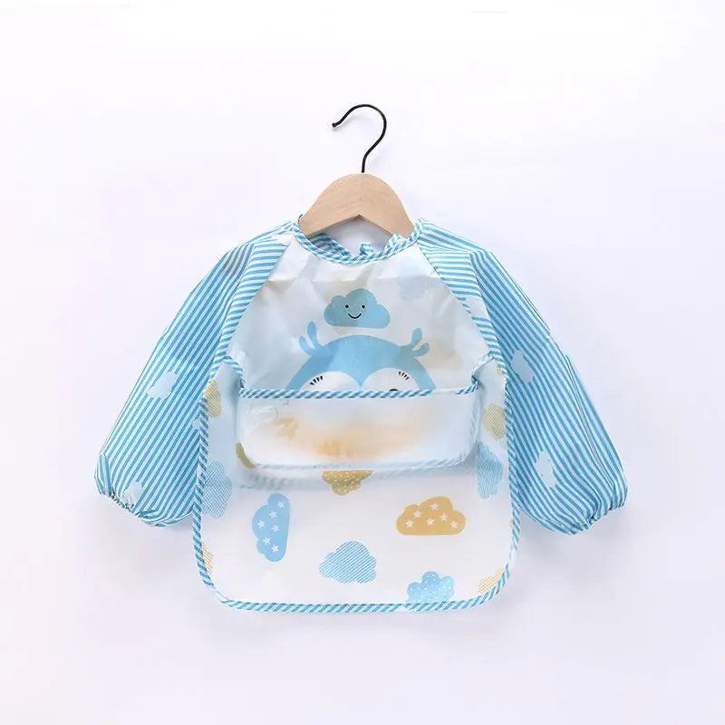 Waterproof EVA Long Sleeve Baby Bib - MamaNest