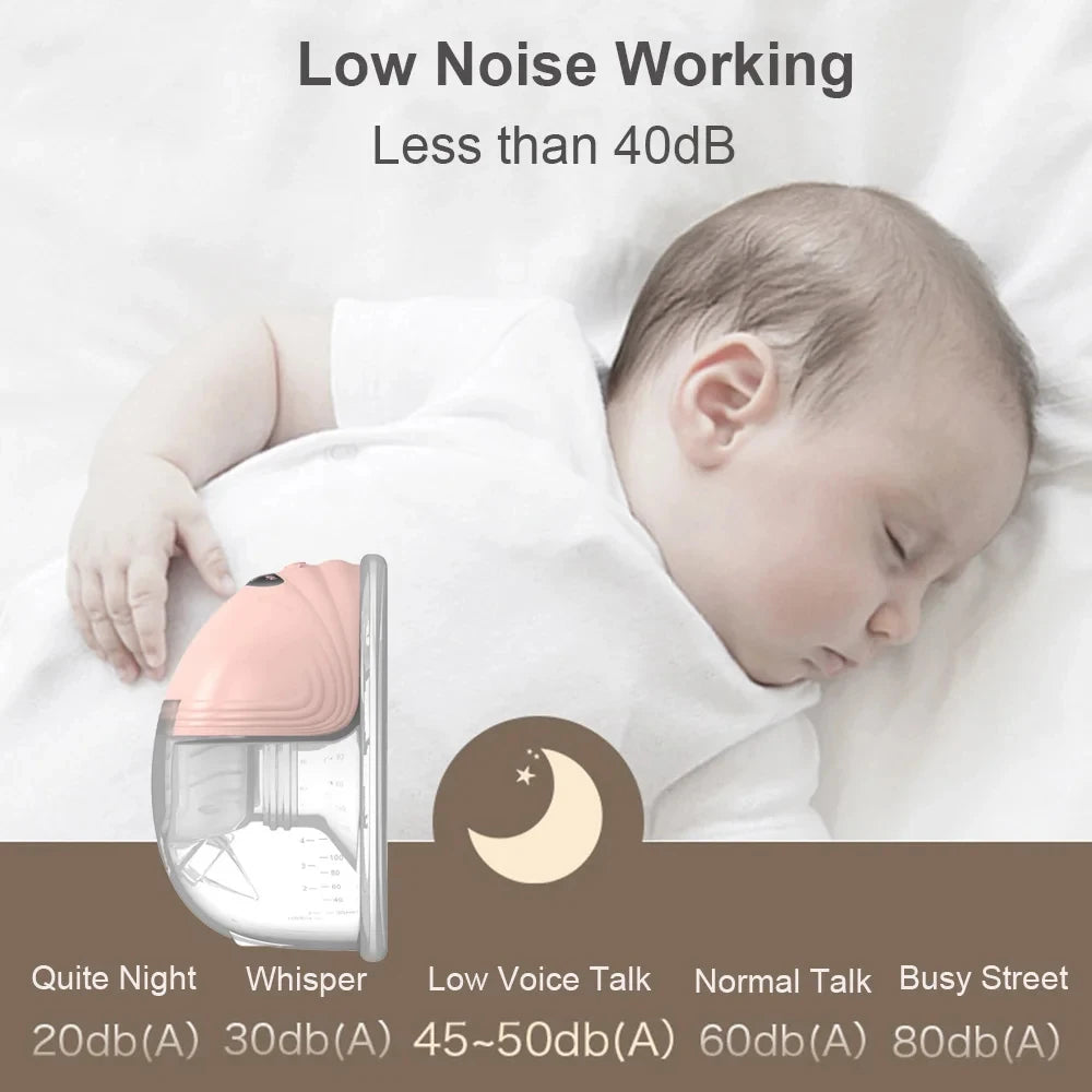 Wearable Hands-Free Breast Pump - Silent Electric Pump - MamaNest