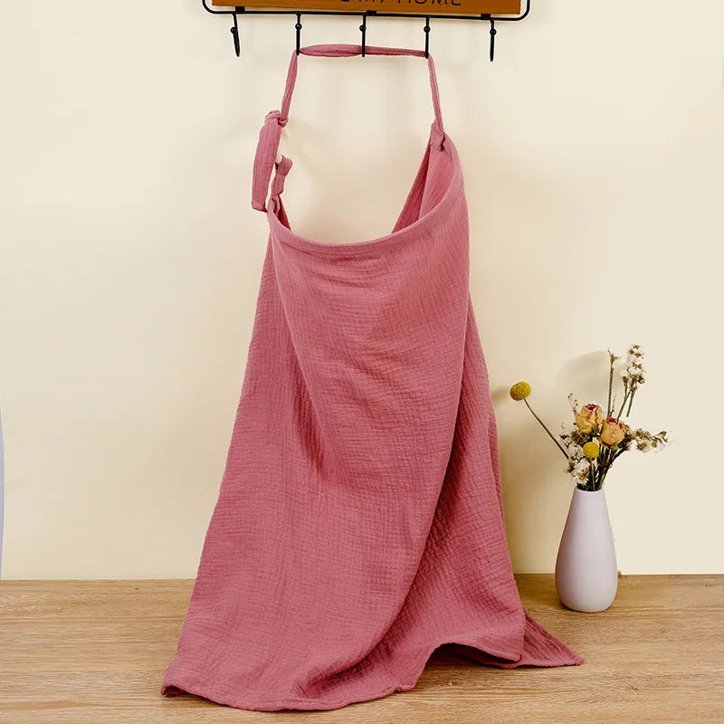 Cotton Breathable Breastfeeding Cover Mother Outdoor Nurse Cloth Adjustable Privacy Breastfeeding Apron Baby Feeding Nursing