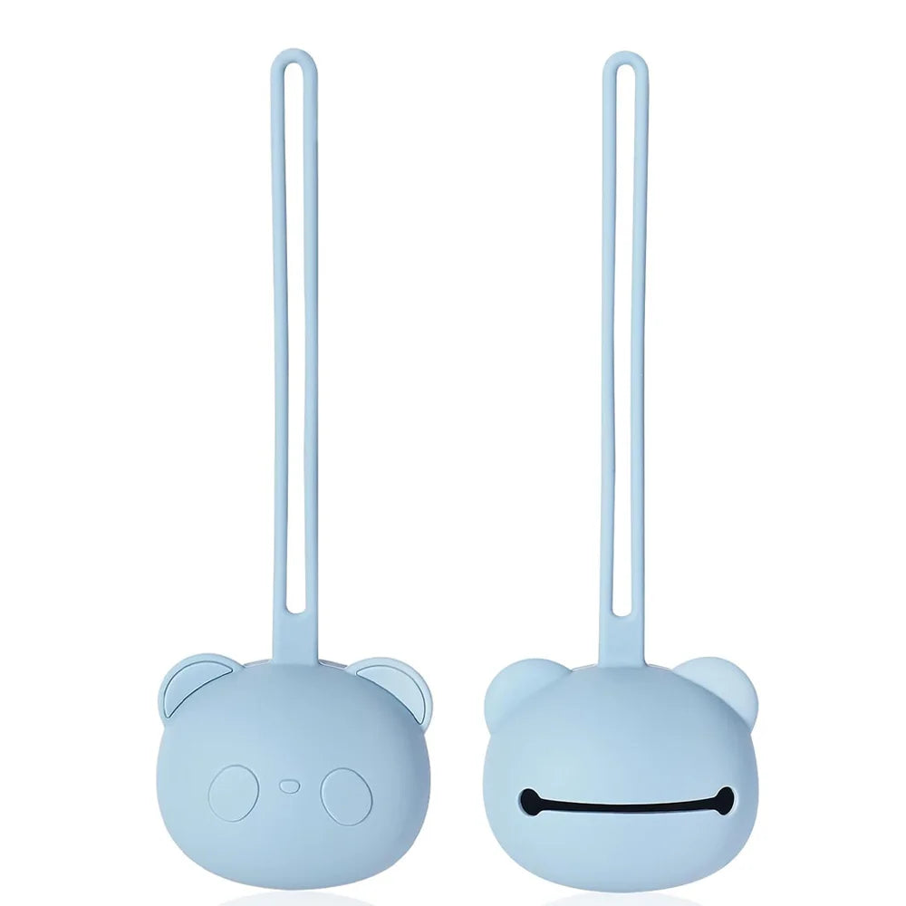 Silicone Pacifier Holder - Portable Storage Box for Stroller - MamaNest