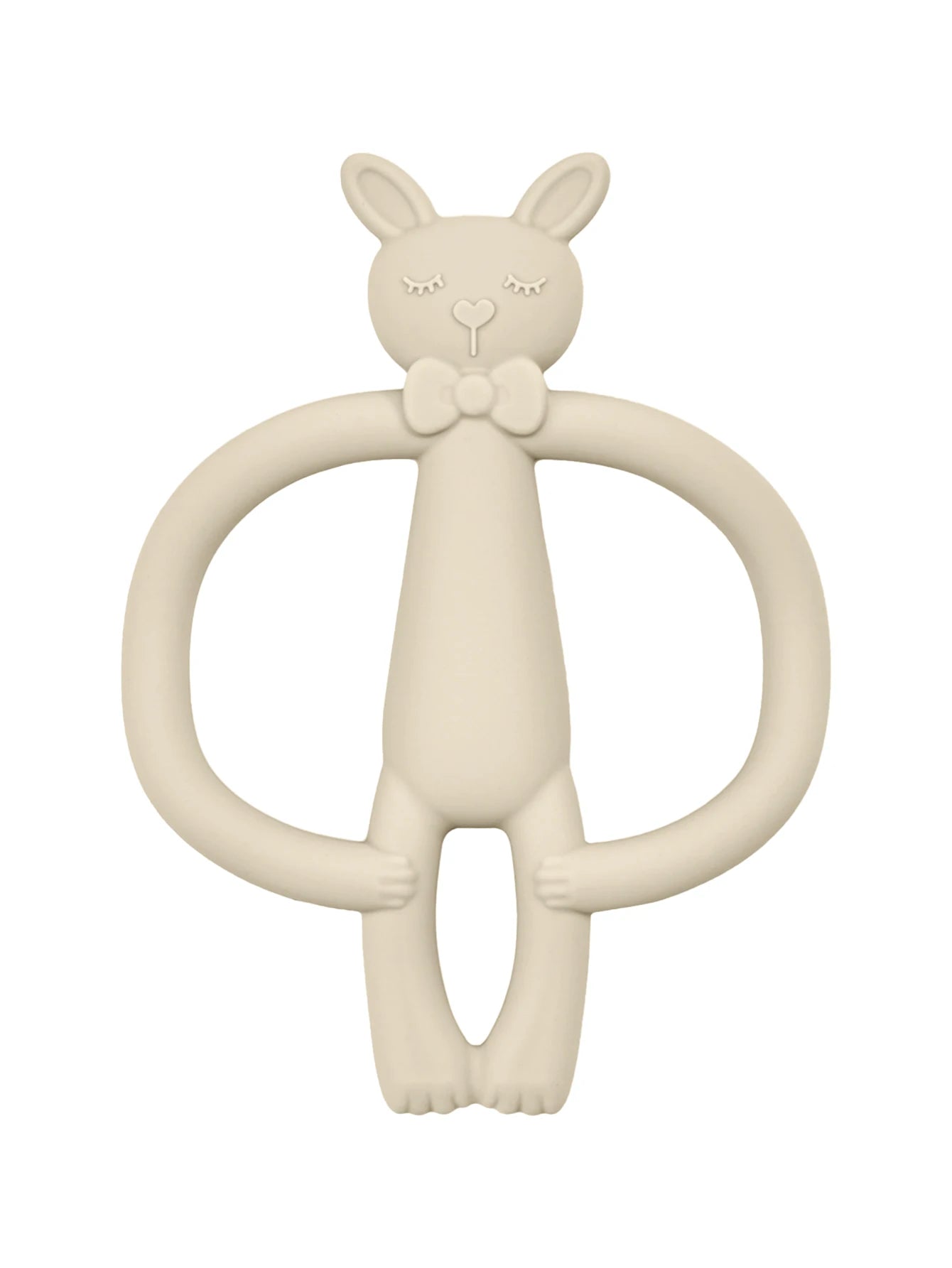 Silicone Baby Teether - Soft Rabbit Chewing Toy for Teething - MamaNest