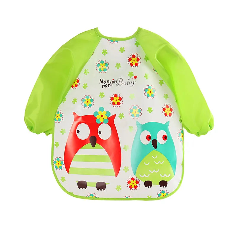 Waterproof EVA Long Sleeve Baby Bib - MamaNest