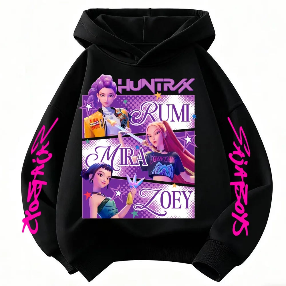 Kids Cartoon Hoodie - Casual Sweatshirt for Boys & Girls - MamaNest