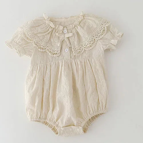 Summer Princess Dress for Girls - Cotton Embroidery Dress - MamaNest