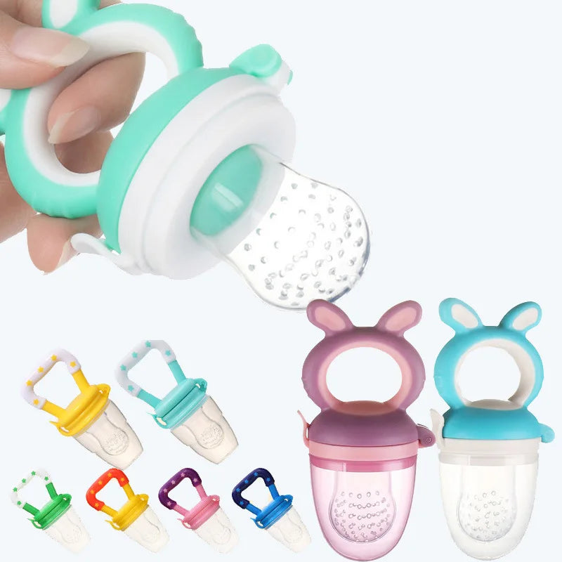Silicone Baby Fruit Feeder - Fresh Food Pacifier for Teething - MamaNest