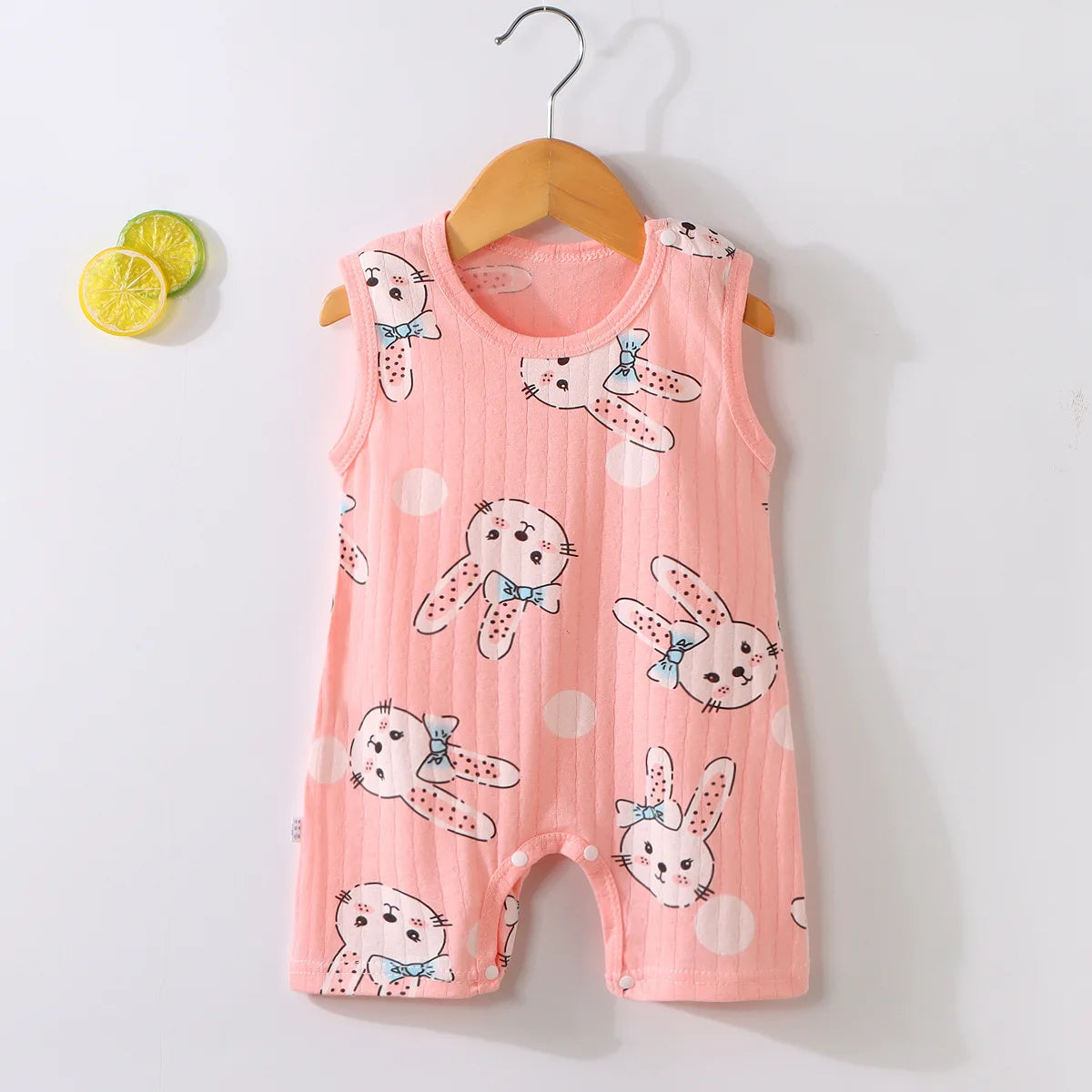 Cotton Baby Crawling Romper - Soft Lightweight Homewear 1-20M - MamaNest