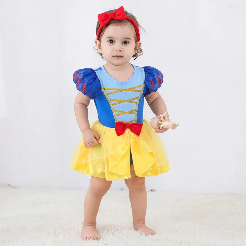 Fairy Princess Baby Romper with Tutu - 1st Birthday Dress - MamaNest